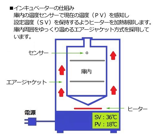 ＥＴＴＡＳ　インキュベーター