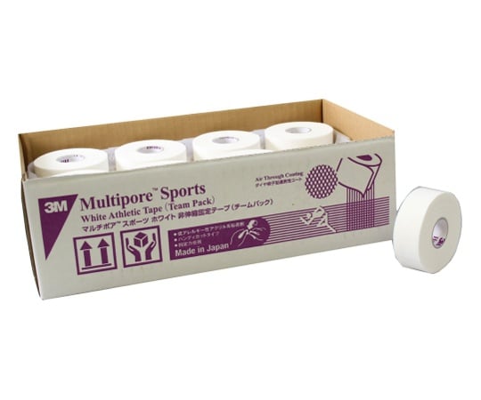 マルチポアスポーツ　ホワイト　非伸縮固定テープ