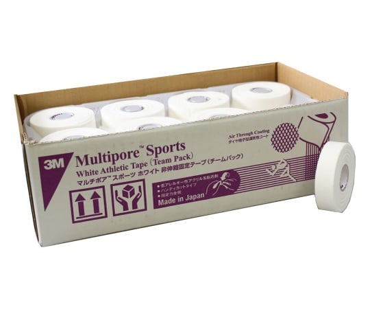 マルチポアスポーツ　ホワイト　非伸縮固定テープ