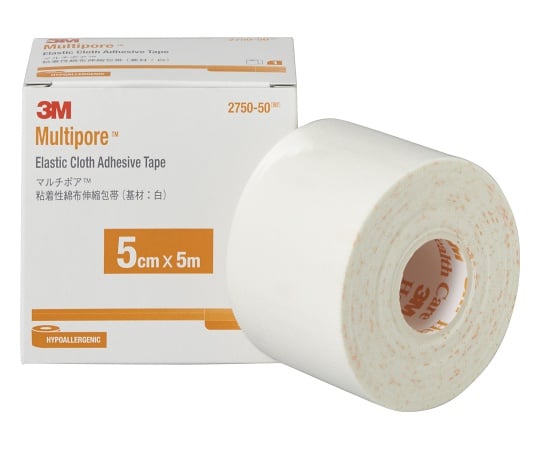 マルチポア　粘着性綿布伸縮包帯