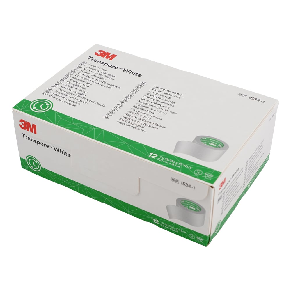 トランスポア　ホワイト　サージカルテープ