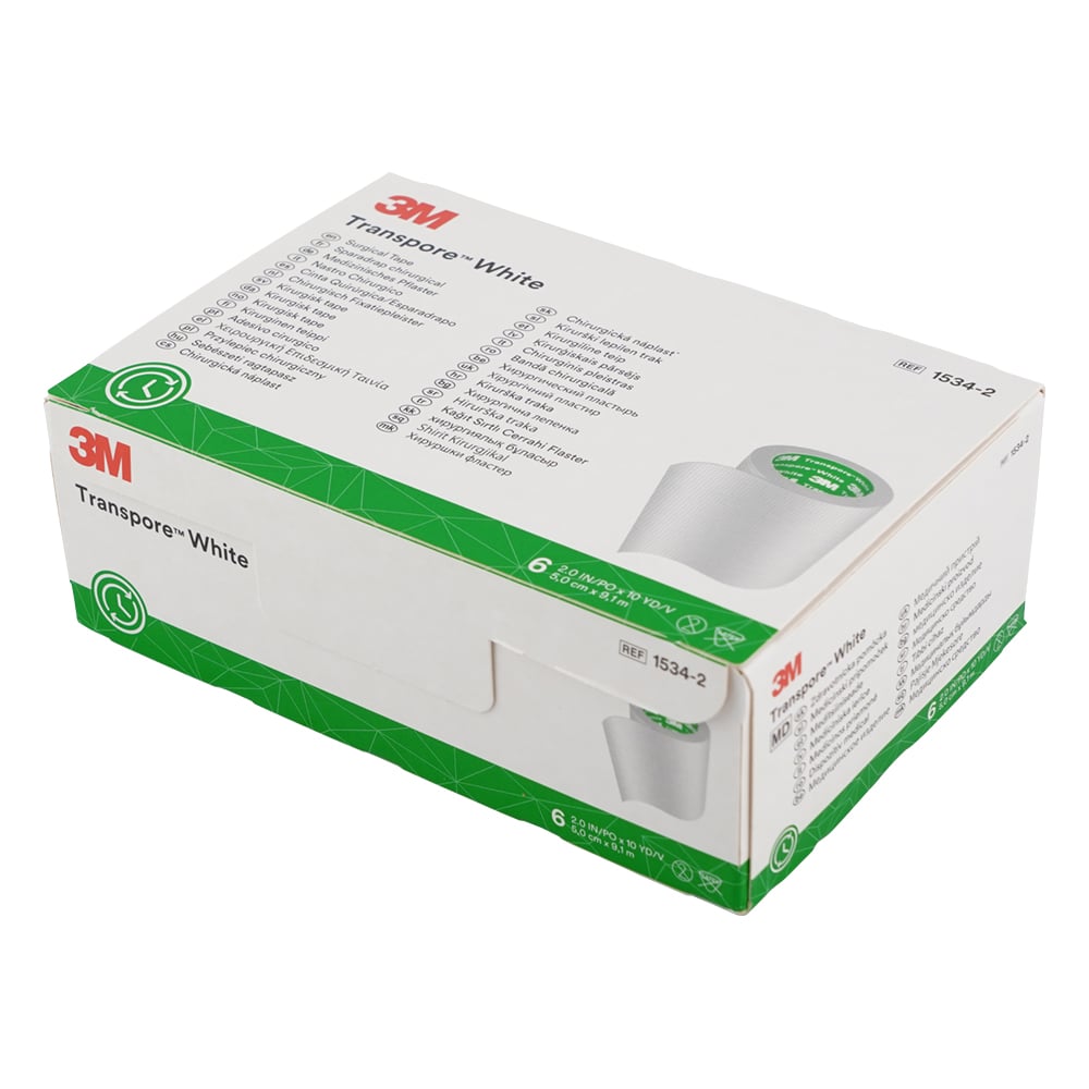 トランスポア　ホワイト　サージカルテープ