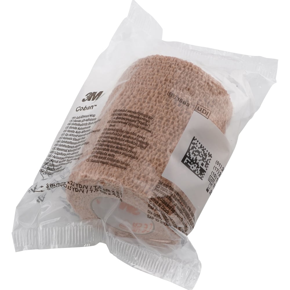 コーバン　自着性弾力包帯スモールパック（スキントーン）